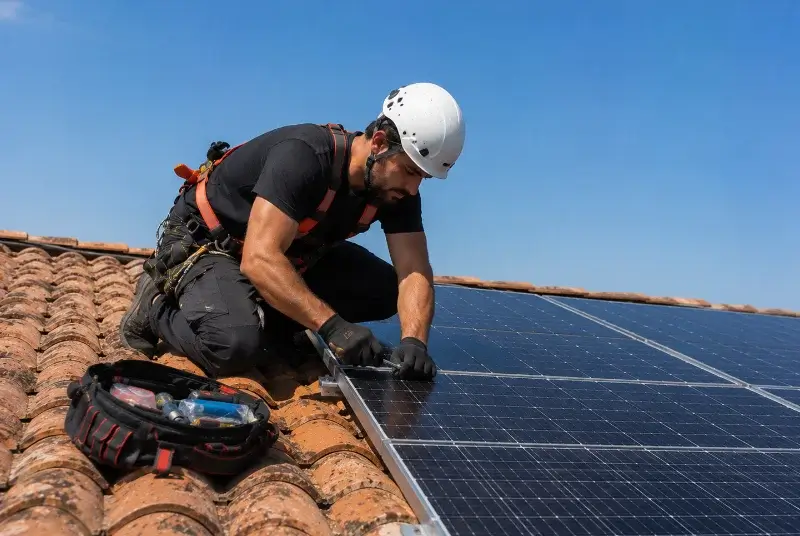 Maintenance et monitoring de panneaux solaires à Sanary-sur-Mer