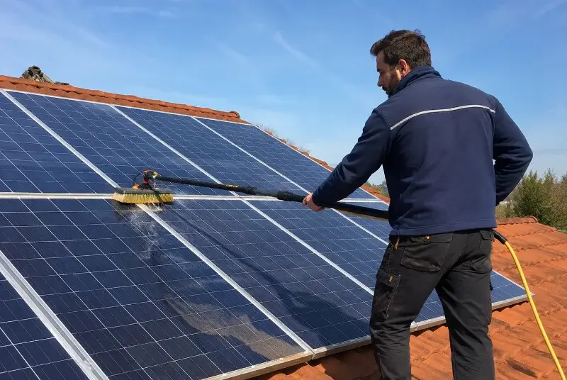 Nettoyage et entretien de panneaux solaires à Sanary-sur-Mer
